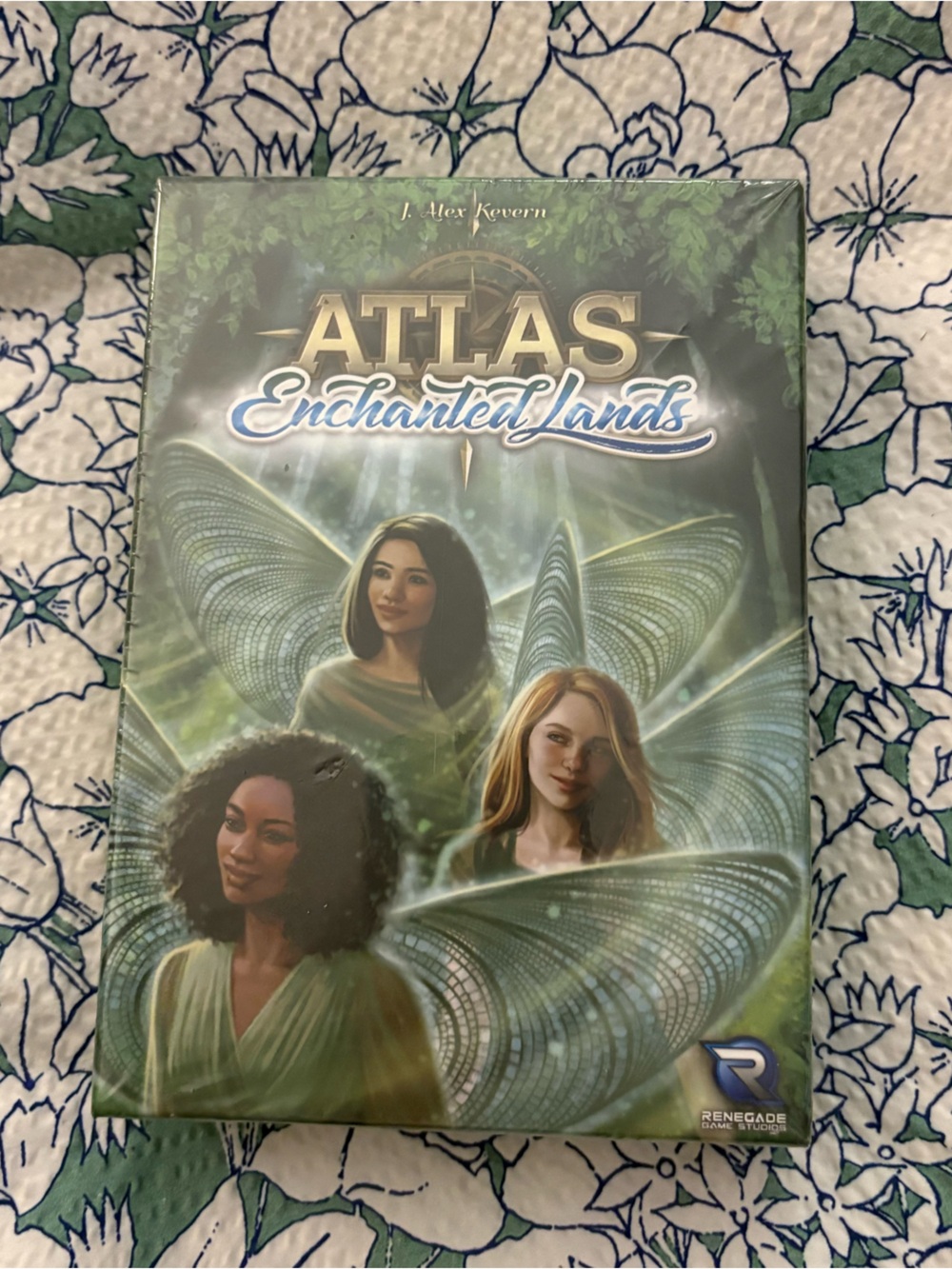 Atlas Enchanted Lands Board Game - Fantasy Artwork new unopened